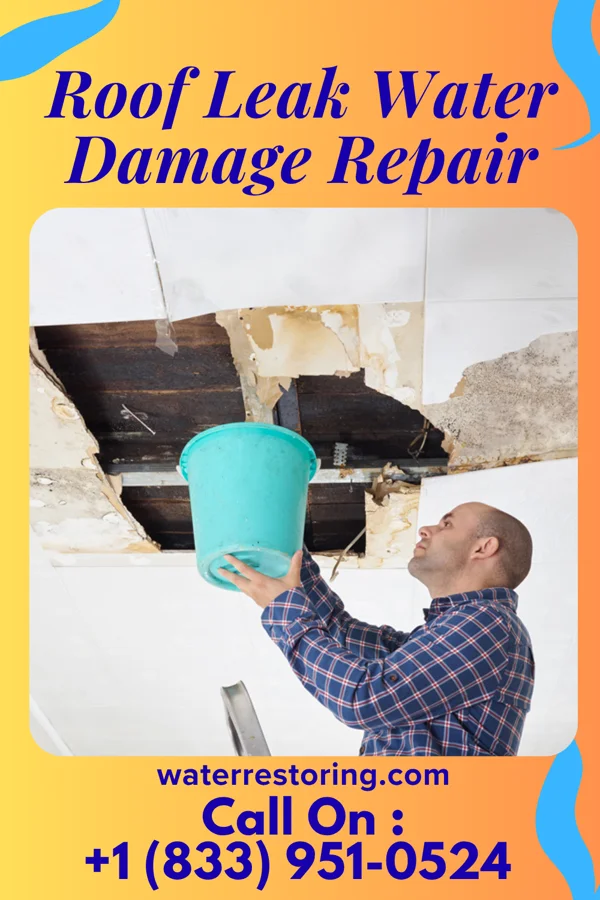 Roof Leak Water Damage Repair in San Gabriel, CA